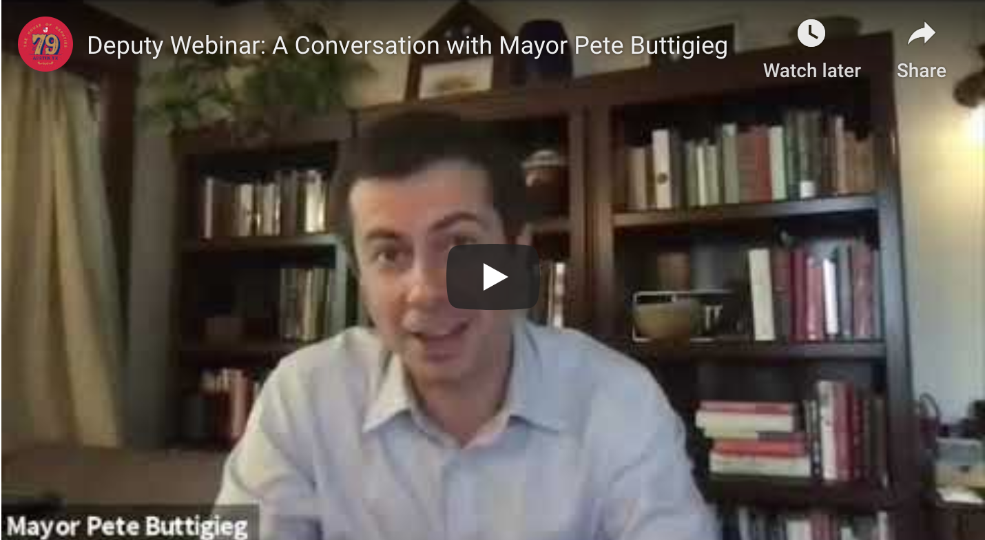 A Conversation with Mayor Pete Buttigieg
