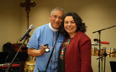 President Ayala Harris Honors Canon Anthony Guillen