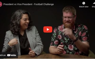 President vs Vice President – Football Challenge