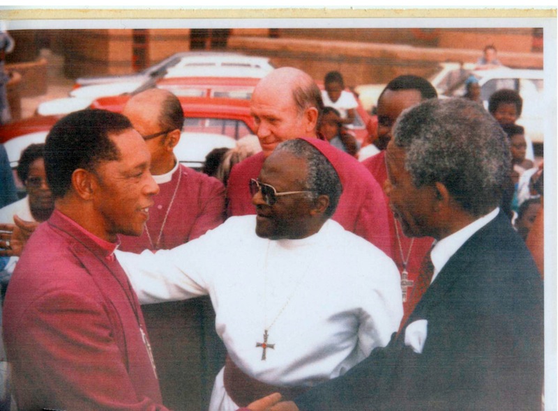 Edward Mackenzie, Desmond Tutu, Nelson Mandela